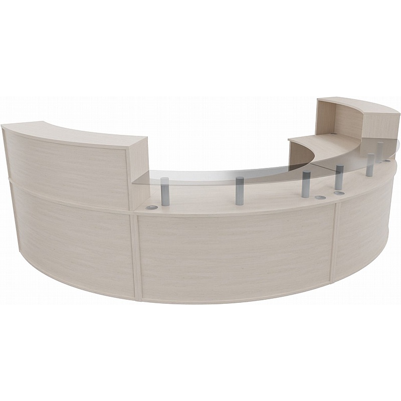 Atrium Duo Reception Desk - Reception Area