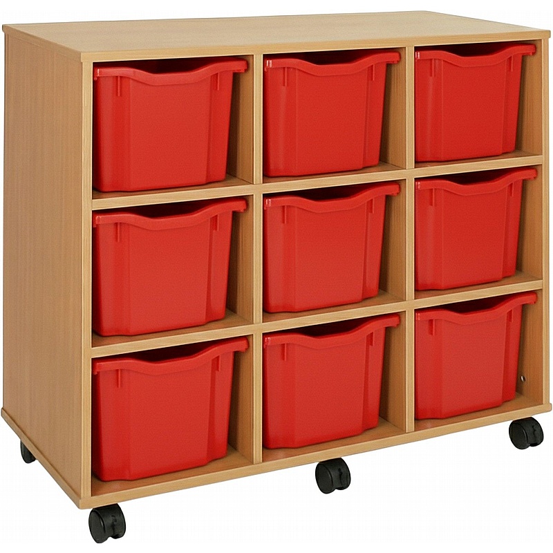UltraBrite 9 Extra Deep Tray Storage - School Furniture