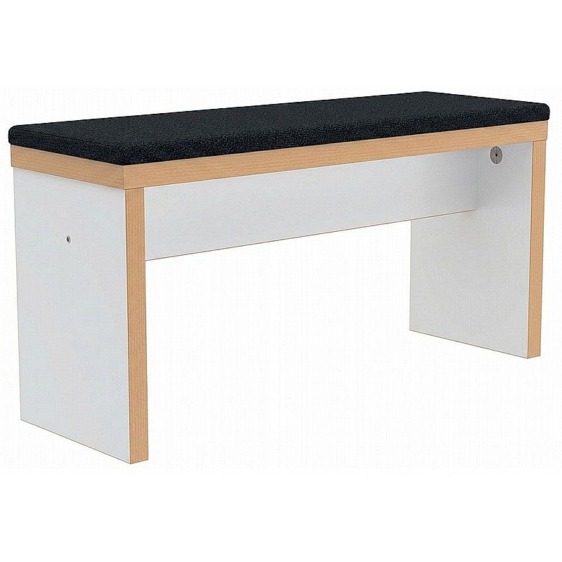 Forest Panel End Upholstered Dining Bench Seats - Breakout & Canteen