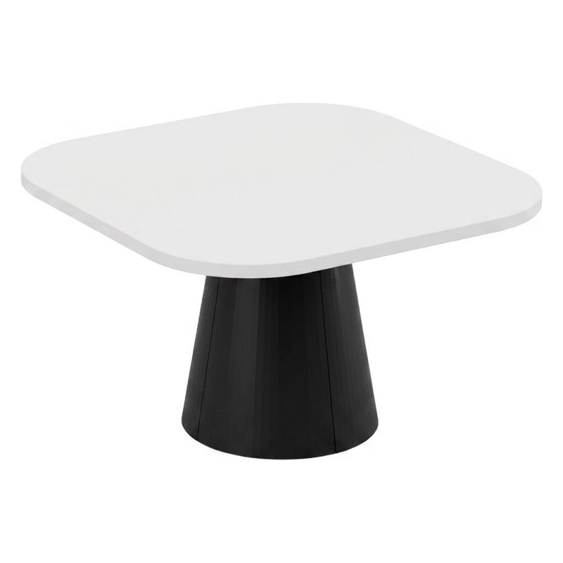 Node Curve Square Coffee and Breakout Tables - Reception Area