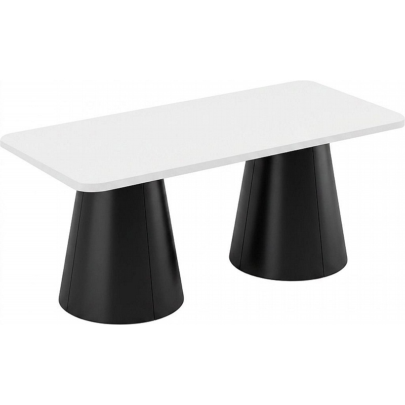 Node Curve Rectangular Coffee and Breakout Tables - Reception Area