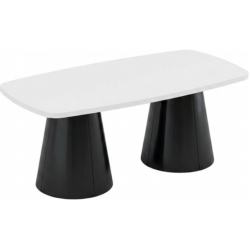 Node Boat Shaped Coffee and Breakout Tables - Reception Area