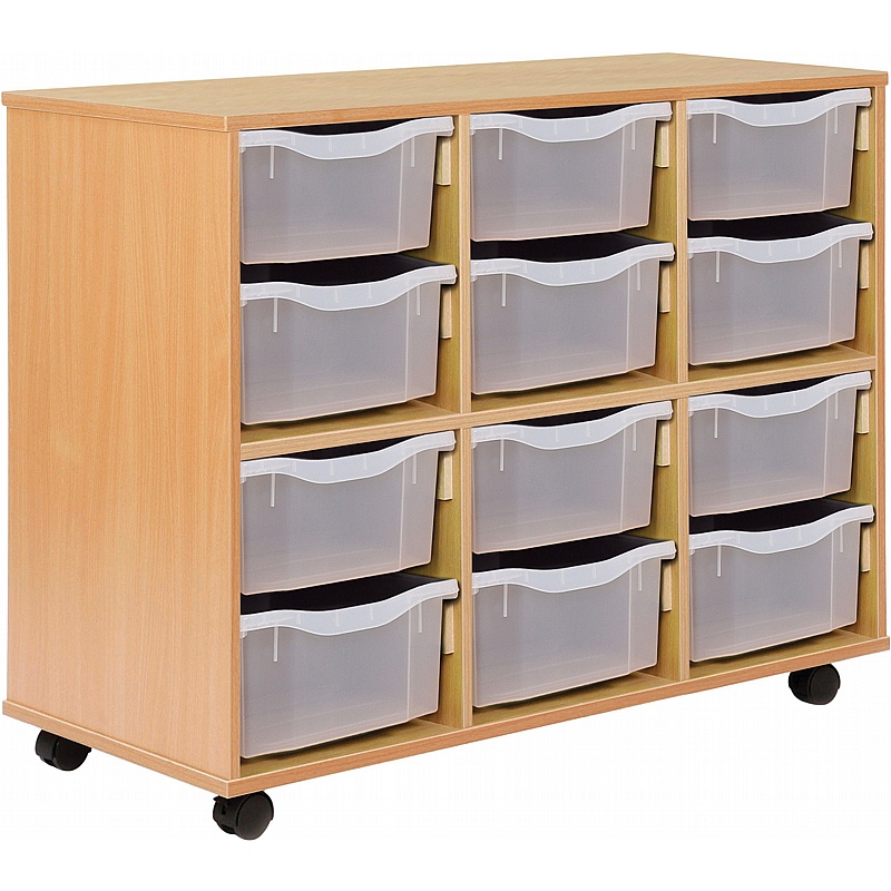 All Sorts Classic 12 Double Tray Stackable Storage - School Furniture