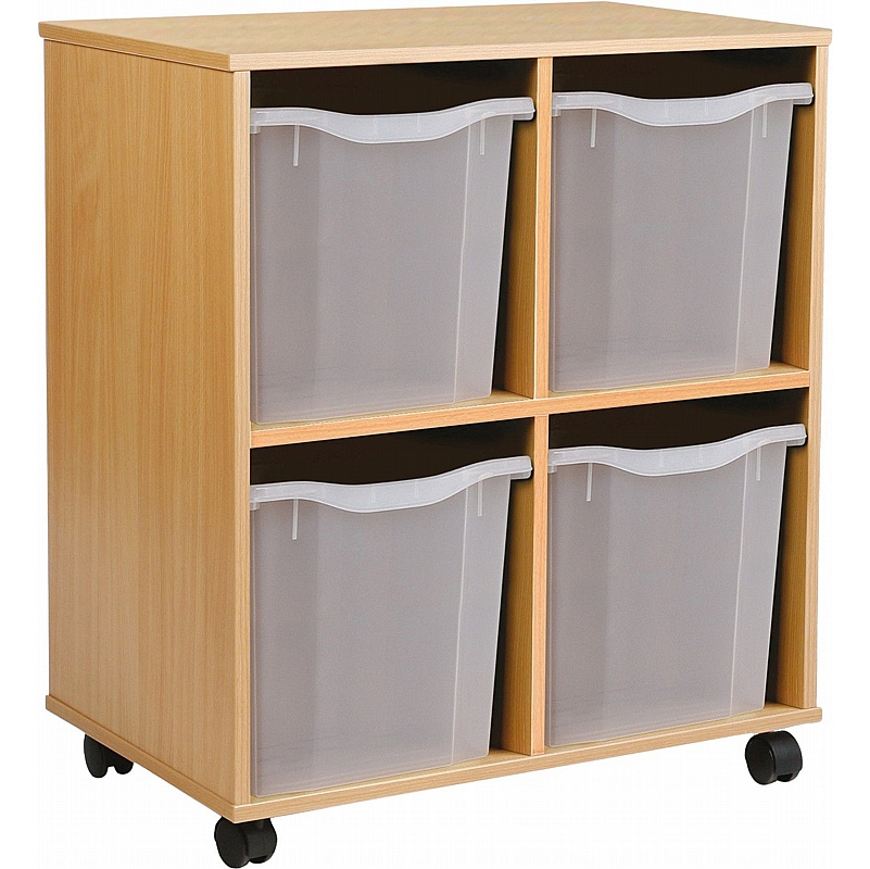 All Sorts Classic 4 Quad Tray Storage - School Furniture