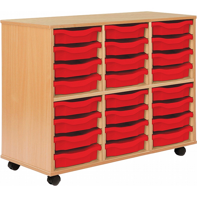 All Sorts UltraBrite 24 Single Tray Storage - School Furniture
