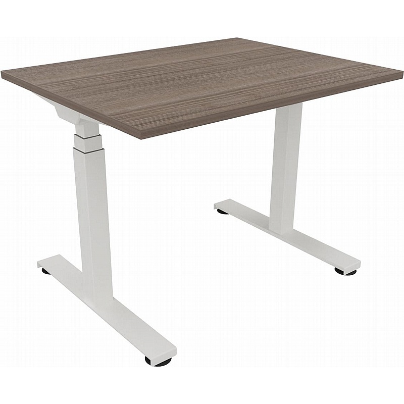 Aviator Electric Height Adjustable Rectangular Office Desks - Office Desks