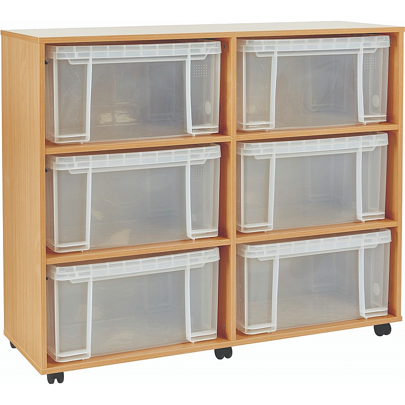 Really Useful Box 6 Jumbo Large Box Storage - School Furniture