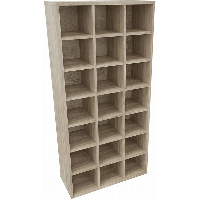 Unified Office 21 Compartment Freestanding Pigeonhole Units - Office Storage