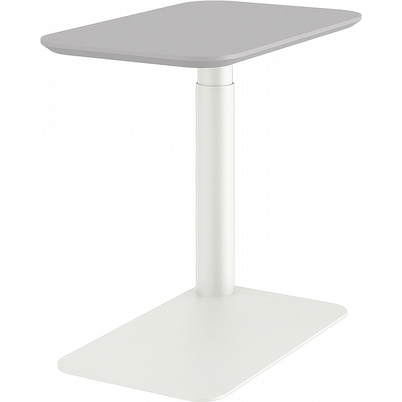 Humanscale Float Micro Linoleum Height Adjustable Laptop Tables - Reception Area