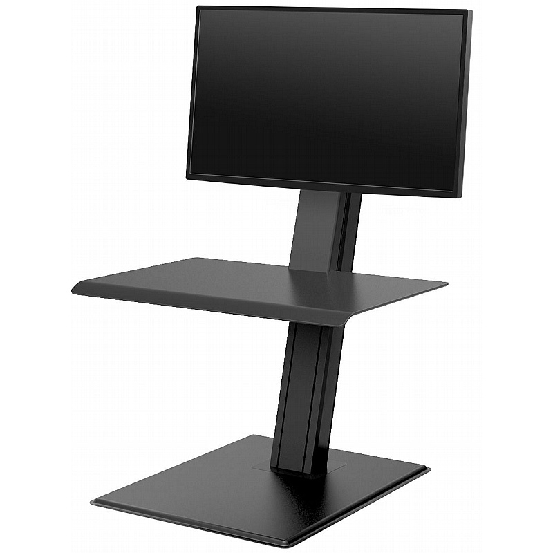Humanscale Quickstand Eco Portable Single Monitor Standing Desk Converter - Office Accessories
