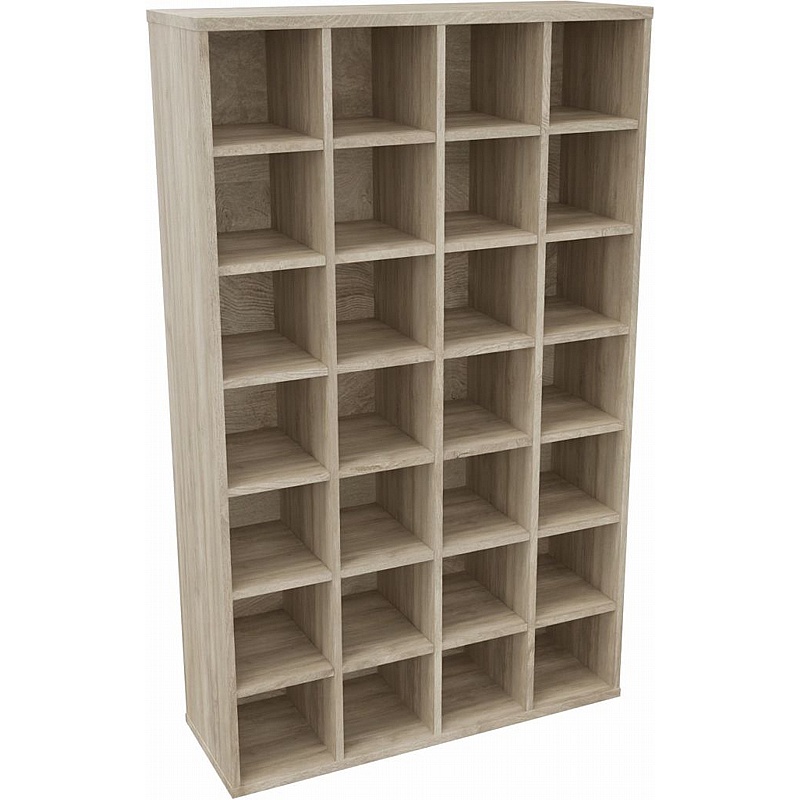 Unified Office 28 Compartment Freestanding Pigeonhole Units - Office Storage