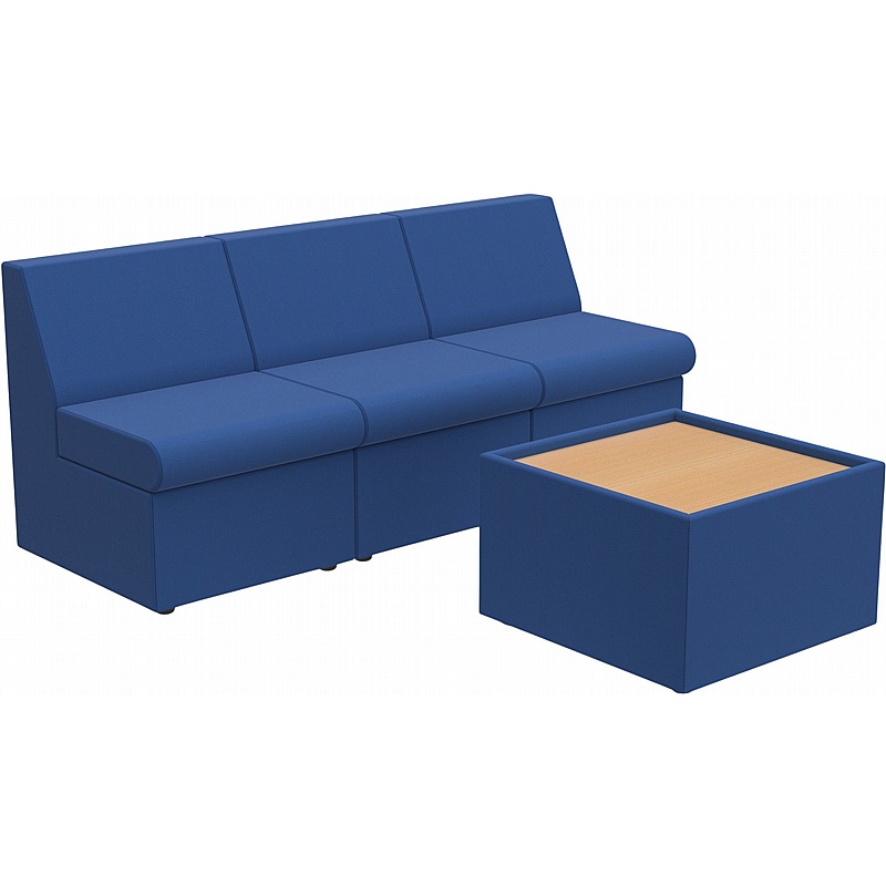 Caddy 3 Person Reception Seating Bundle - Reception Area