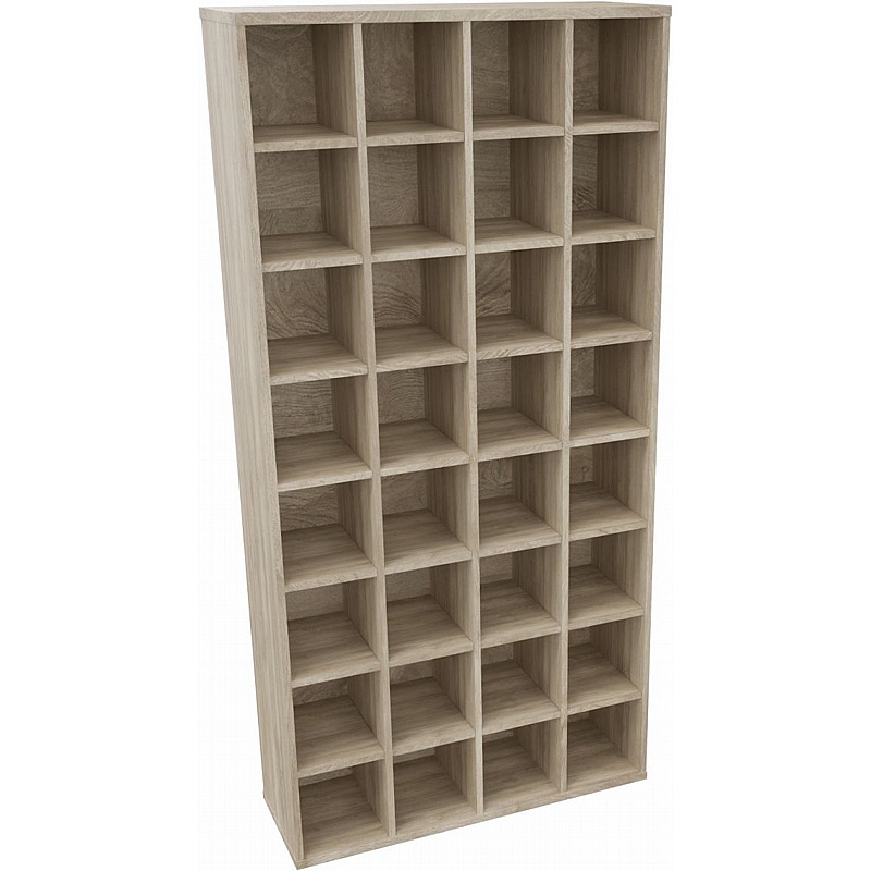 Unified Office 32 Compartment Freestanding Pigeonhole Units - Office Storage