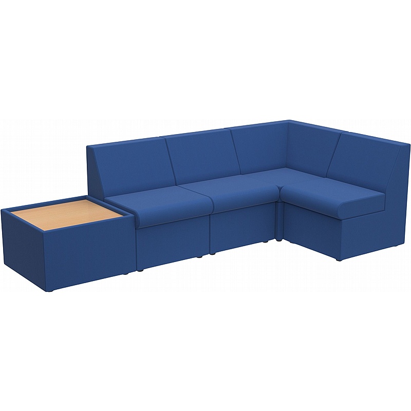 Caddy 4 Person Corner Reception Seating Bundle - Reception Area