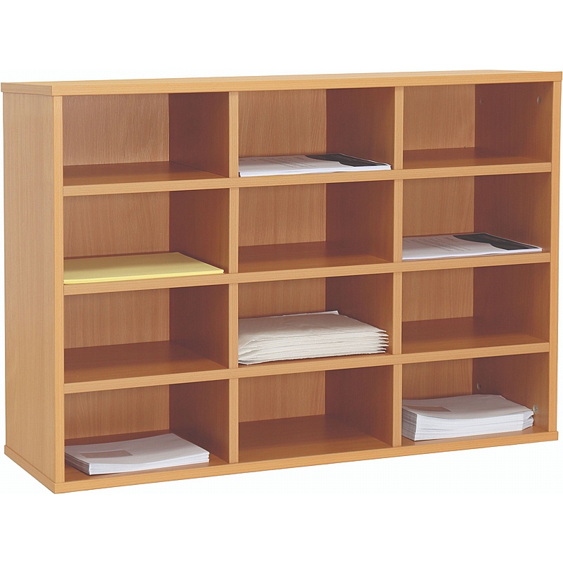 Classic 12 Section A4 Paper and Literature Sorter - School Furniture
