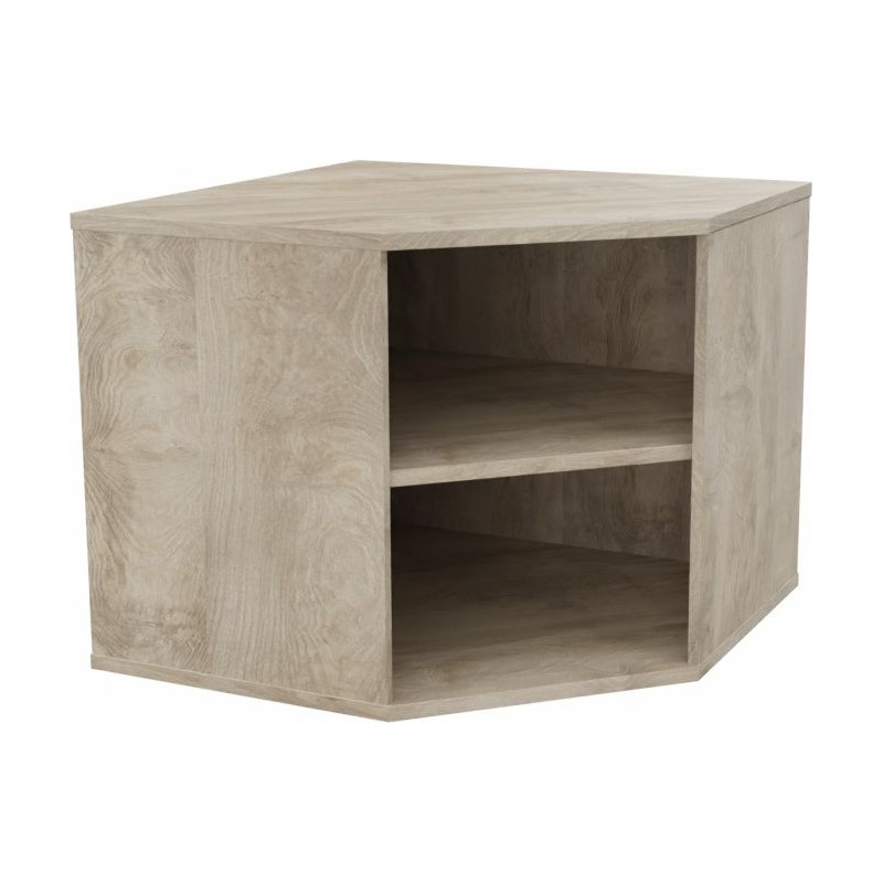 Unified Corner Desk High Office Bookcase - Office Storage