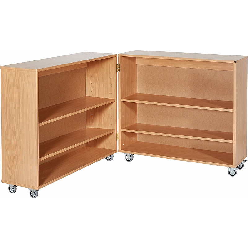 Biblio Mobile Hinged Library Bookcases - School Furniture
