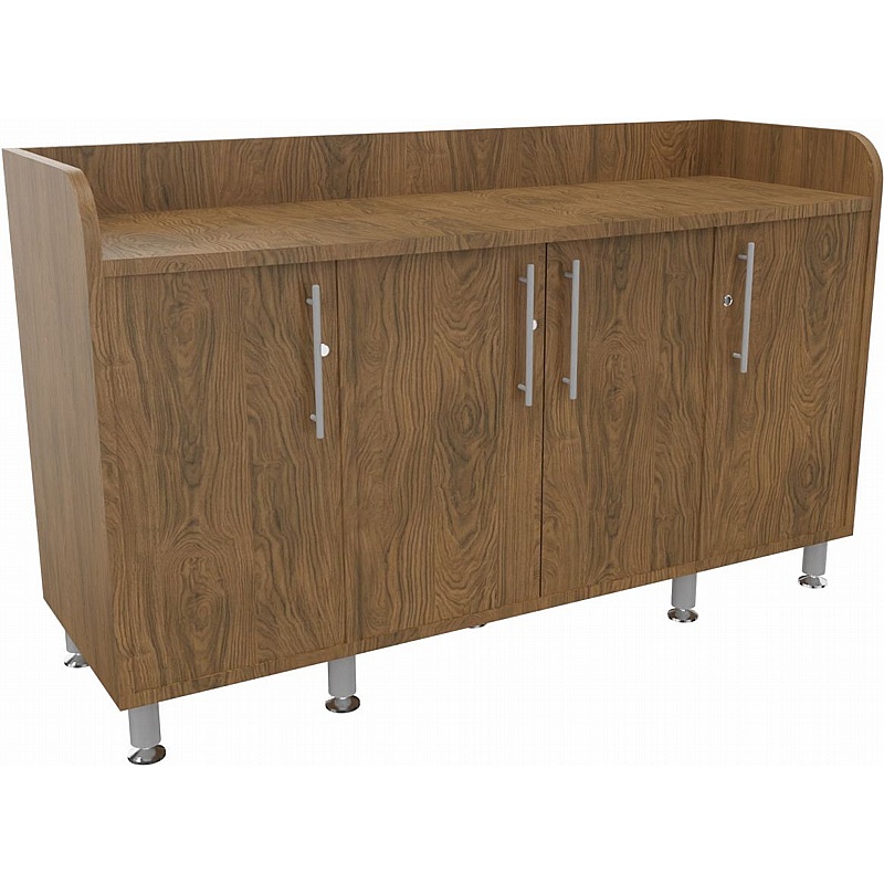 Unified Deluxe Boardroom 4 Door Credenza Storage Unit - Office Storage
