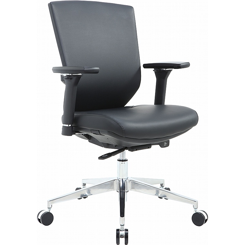 Eve 24/7 Ergonomic Leather Task Chair - Office Chairs