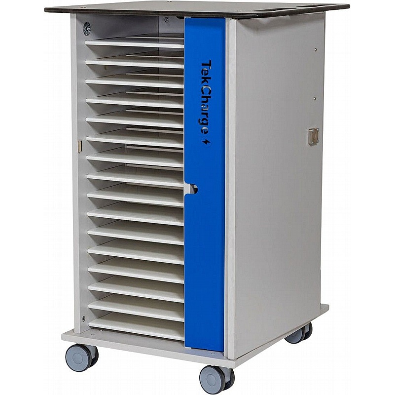 TekCharge 16 Device Laptop AC Charging and Storage Trolley - School Furniture
