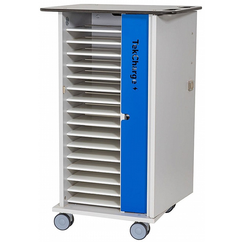 TekCharge 16 Device Tablet AC Charging and Storage Trolley - School Furniture
