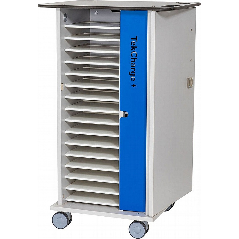 TekCharge 16 Device Tablet USB-C Charging and Storage Trolley - School Furniture