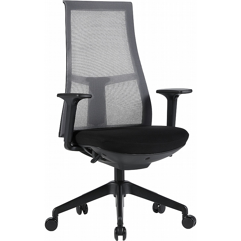 Wired Mesh Back Office Task Chair with Cable Control - Office Chairs