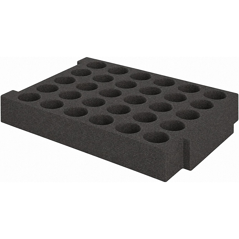 Gratnells Deep 30 48mm Bottles 50mm Foam Insert - School Furniture
