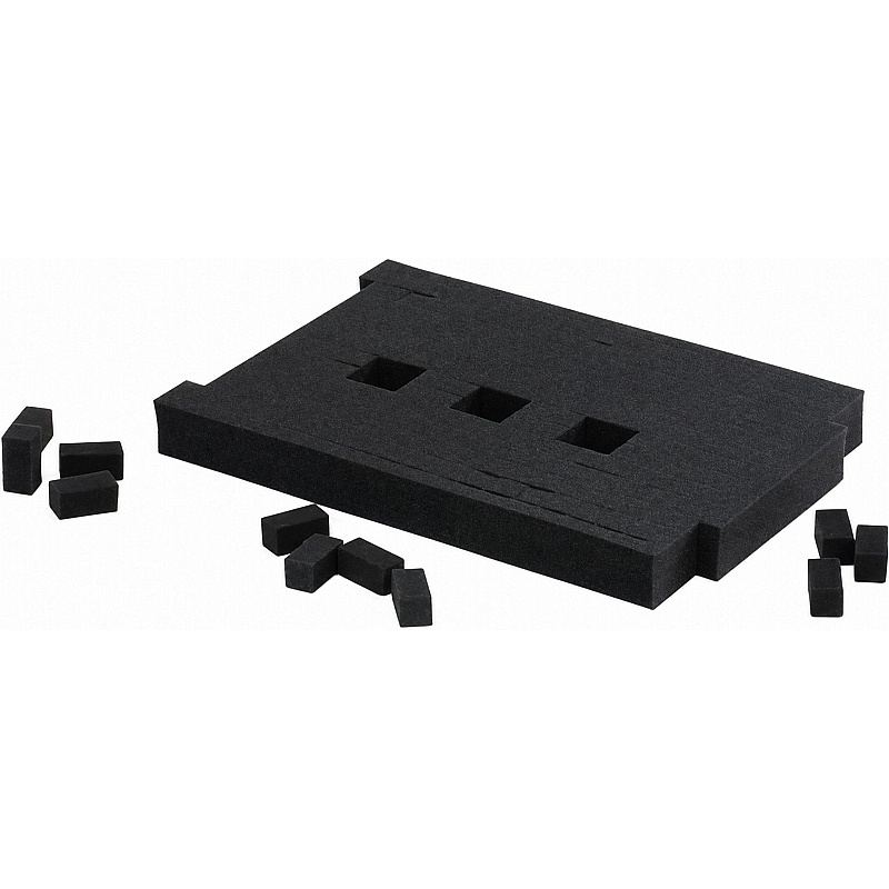 Gratnells Deep 30 Customisable Squares 40mm Foam Insert - Pack of 100 - School Furniture