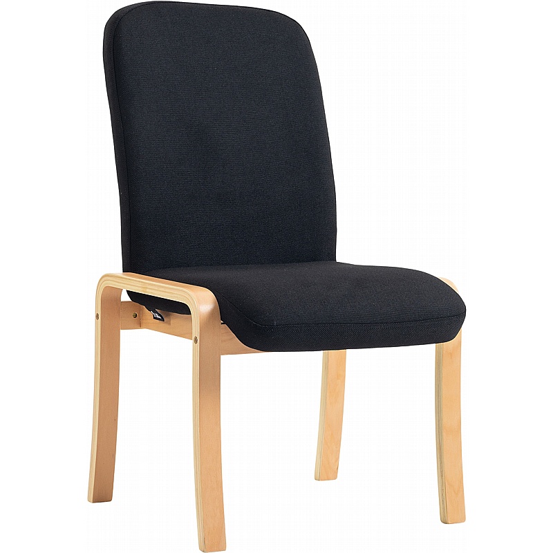 Oxford Wooden Frame Fabric Reception Waiting Room Chairs - Reception Area