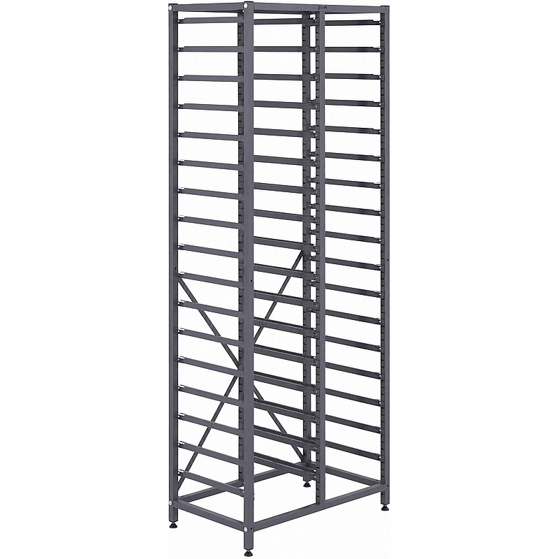 Gratnells Science Double Column Tall Tray Storage Frame - School Furniture