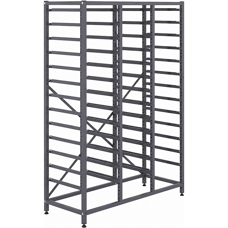 Gratnells Science Triple Column Mid Tray Storage Frame - School Furniture