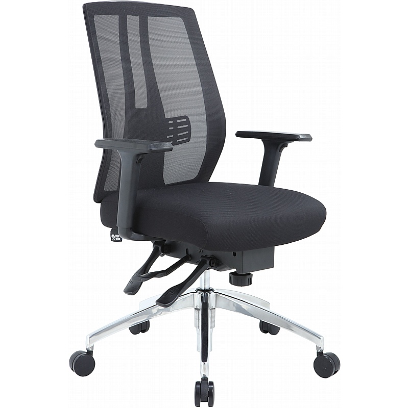 React 24-7 Heavy Duty Mesh Posture Office Chairs - Office Chairs