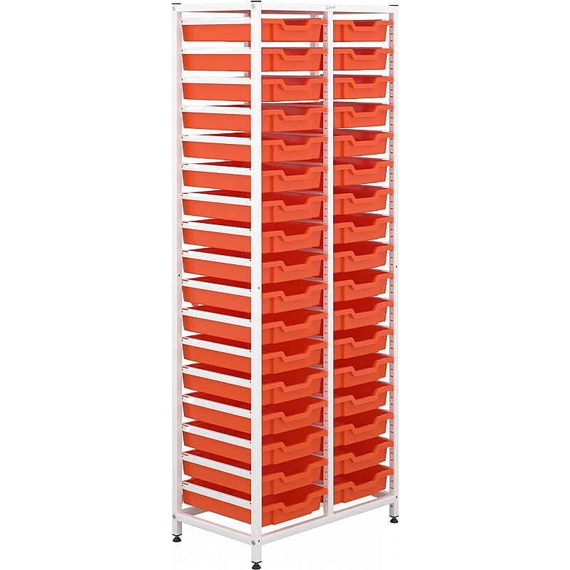 Gratnells Science Double Column 34 Shallow Tray Storage - School Furniture