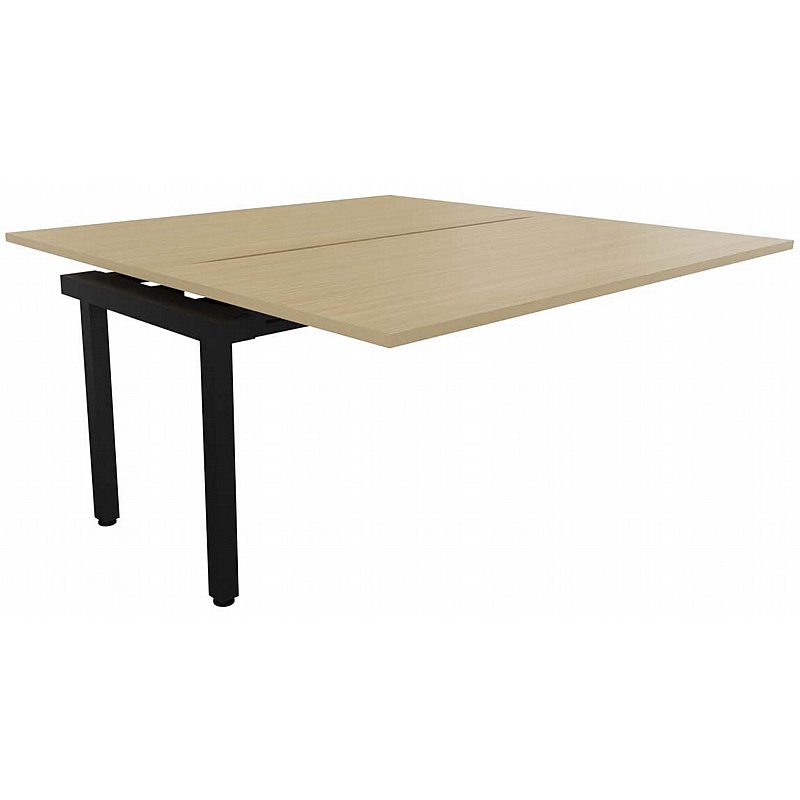 Gianni Rectangular Back to Back Bench Extension Desks - Office Desks