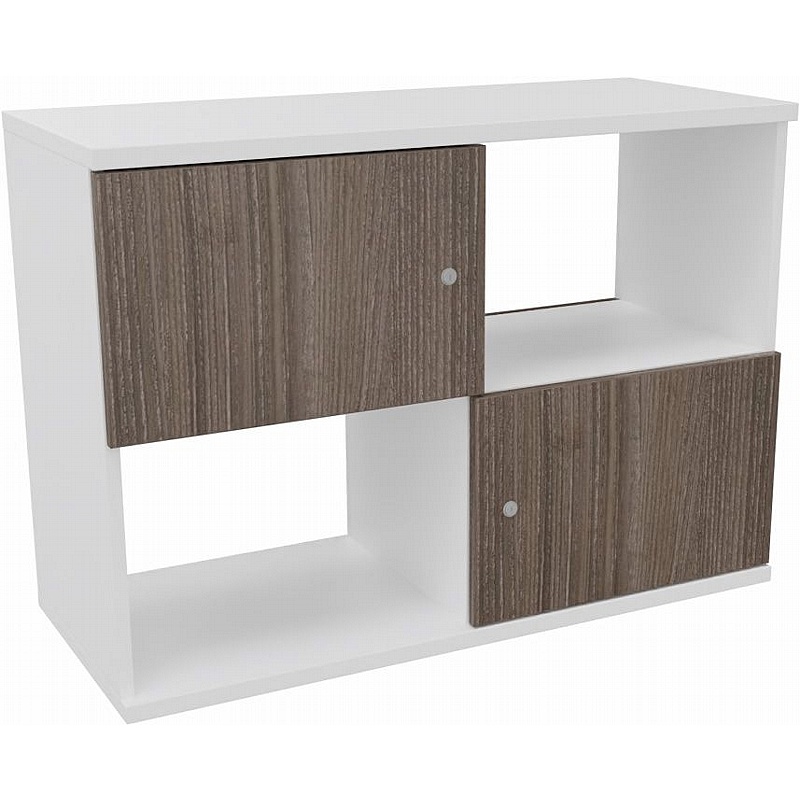 Matrix Duo 2 Door Open Box Combination Lockers - Office Storage
