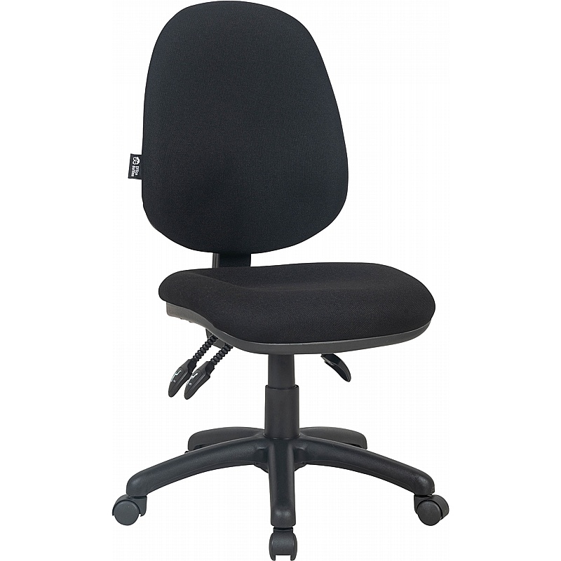 Ergo Deluxe 24 Hour Heavy Duty Office Chair - 3-Lever Adjustment, 150kg Capacity - Office Chairs