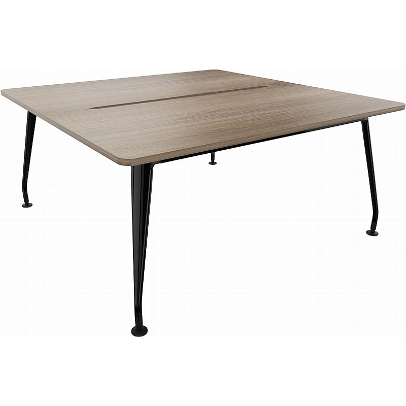 DNA 2 Person Rectangular Back to Back Bench Desks - Office Desks