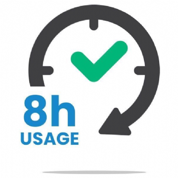 8 Hour Usage