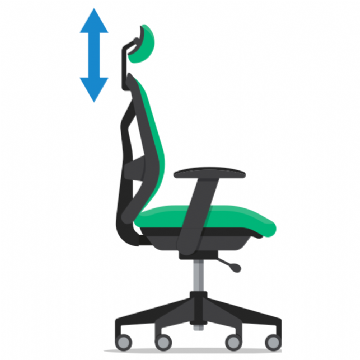 Headrest - Height Adjustable