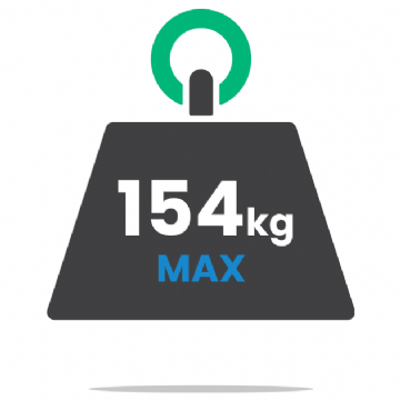 154Kg Weight Capacity