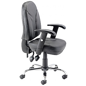 Puma Faux Leather Operator Chair
