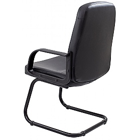 Canasta II Faux Leather Visitor Chair