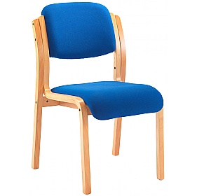 Renoir Wooden Framed Stacking Visitor Chairs