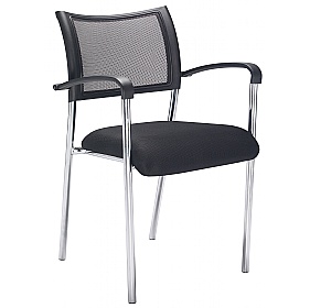 Jupiter Fabric Conference Chair with Arms