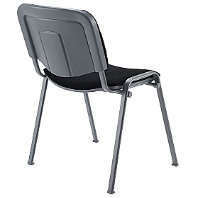 Club Stacking Conference Chairs with Black Frame