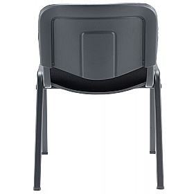 Club Stacking Conference Chairs with Black Frame