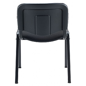 Club Stacking Conference Chairs with Black Frame