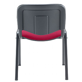 Club Stacking Conference Chairs with Black Frame