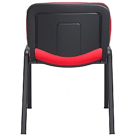 Club Stacking Conference Chairs with Black Frame